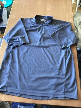 Salomon Men's Lightweight Shirt - Charcoal with Silver Logo
